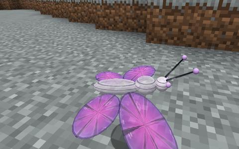 Chime Moth, a glass creature, in the game