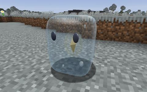 Gulpglass, a glass creature, in the game